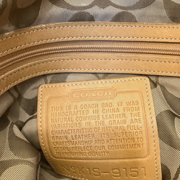 Vintage Coach #9151 Legacy Bag - Picture 10 of 12